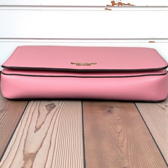 Kate Spade Sylvia Chain Wallet Crossbody "Rococo Pink" - Picture 12 of 13